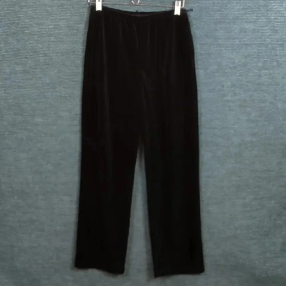 Sag Harbor Pants - Black Velvet Pants Sag Harbor Petites